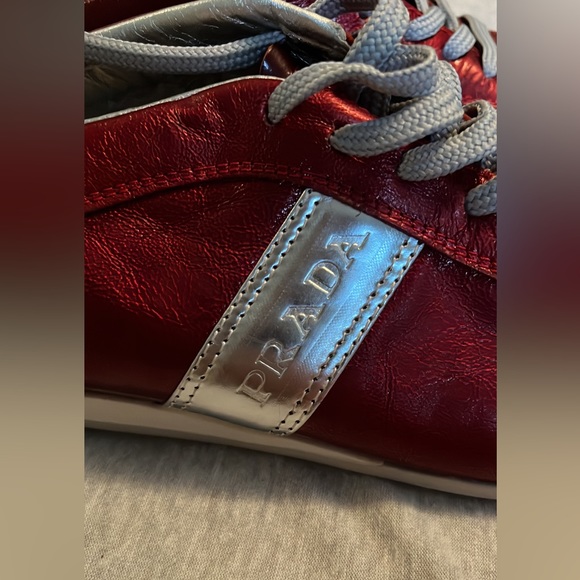 Prada sneakers size 36-Brand new Red and silver - Picture 2 of 6